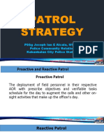 Patrol Strategy
