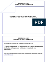 Normas Iso 14001 Sistemas de Gestión Ambiental