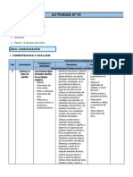 3° Grado - Actividad Del Dia 13 de Junio