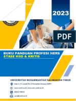 Buku Panduan Profesi Ners Stase KGD Kritis 2022 2023 PDF