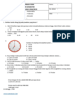 Soal SMTR Genap Matematika Kls 3