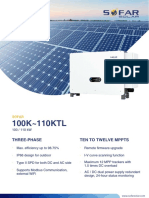 SOFAR 100K - 110KTL Datasheet - EN - 202209 - V1 PDF