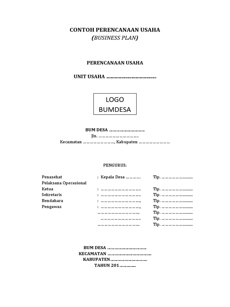 Proposal Bisnis Plan: Jualan Online Produk [Nama Produk]