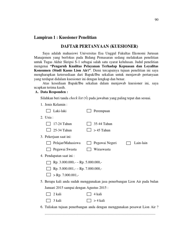 UEU-Undergraduate-7107-17. Lampiran-lampiran Skripsi | PDF
