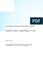 Panduan Aplikasi Bantuan Sarpras PTKI