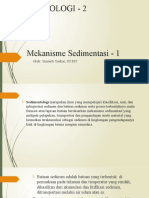 Kuliah 2 - Mekanisme Sedimentasi-1