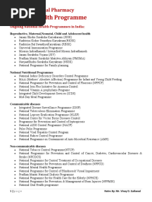 Chapter 5 - National Health Programme PDF