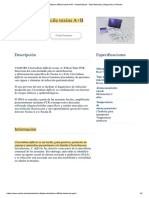 Clostridium Difficile Toxins A+B - Cert... - Raw Materials - Diagnostics - Pharma PDF