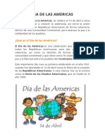 Dia de Las Americas