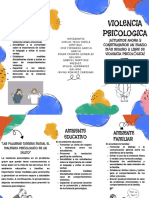 Tríptico Violencia Psicologica