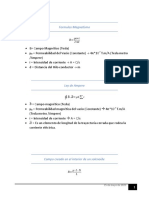 Formulas Magnetismo