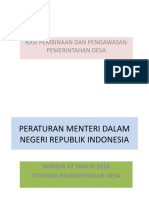 Kasi Pembinaan Dan Pengawasan Pemerintahan Desa