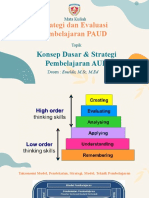 Konsep Belajar & Strategi Pembelajaran