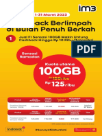 Cashback - 1-31 Maret 2023