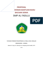 Proposal Bantuan Buku SMP AF