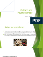 Culture and Psychotherapy