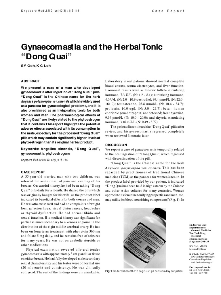 4203cr1 DOng Quai PDF Estrogen Traditional Chinese Medicine