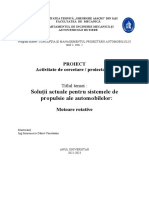 Referat - Activitate de Proiectare CMPA