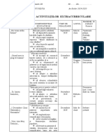 Activ - Extracurriculare Primar