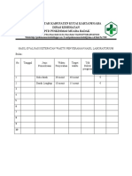 Ok 8.1.3.3 Hasil Evaluasi Ketepatan Waktu Penyerahan Hasil Laboratorium