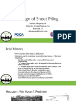 Design of Sheet Piling Dicep2019