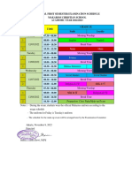 (G9) Schedule Final Exam Junior High Makarios PDF