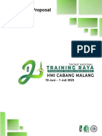 1 Proposal Training Raya (LK Ii Dan SC) Hmi Cabang Malang PDF