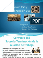 3 - Convenio 158 y Recomendación 166