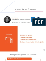 Manage Windows Server Storage Slides
