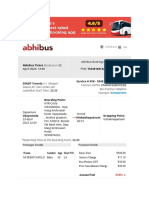 AbhiBus Ticket Booked On 22 April 2023