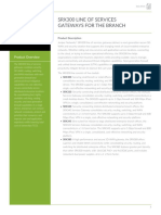 srx300 Line of Services Gateways For The Branch PDF