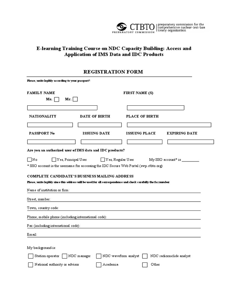 Uidai E Learning Registration