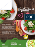 Classification of Vegetables