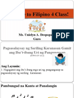 Filipino 4 Lesson 20