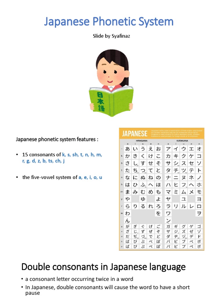 Japanese Phonetic System | PDF | Language Arts & Discipline