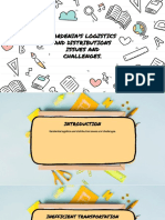 Wepik Gardenias Logistics and Distributions Issues and Challenges 20230424131912 PDF