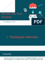 Pert. 5 Pendugaan Statistika Dan Teori Sampling