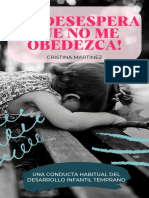 Guía - Me Desespera Que No Me Obedezca - Cristina Martinez