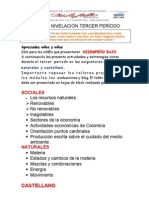 Plan de Trabajo de Nivelación Tercer Periodo