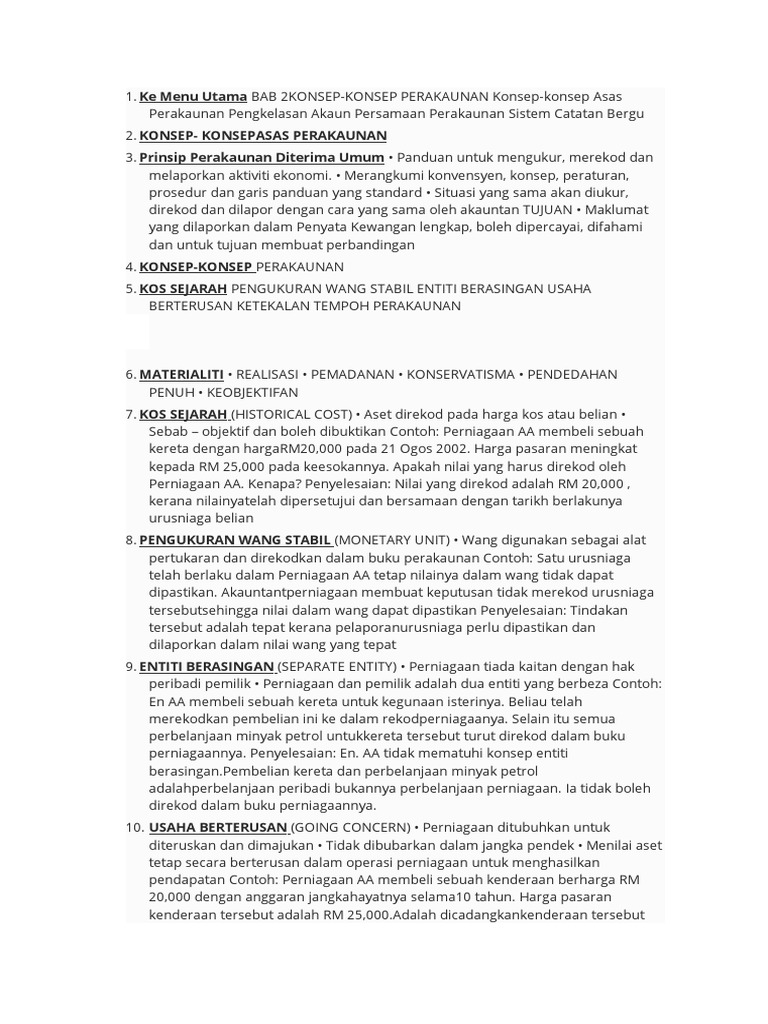 Andaian Dan Prinsip Perakaunan  PDF