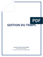 Cours de Gestion Du Temps 2023 PDF