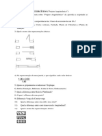 Projeto Arquitetônico - Exercícios de Interpretação