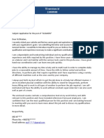 Cover Letter - General Worker PDF