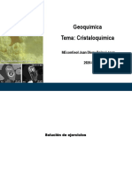 Geoquimica - Semana 03 - Cristaloquímica - Solucion de Ejercicios - 200610 - STD