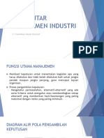 Materi Pengantar Man. Industri