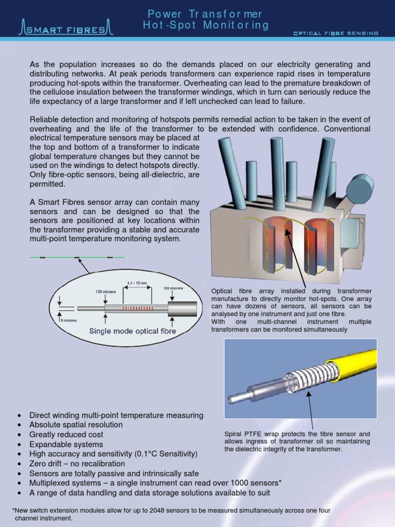 Transformer Hot Spot Monitoring System | PDF | Technology & Engineering