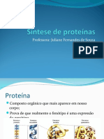 Síntese de Proteínas
