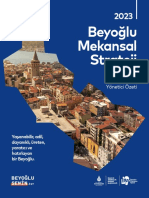 Beyoğlu MEKANSAL STRATEJI PLANI YONETICI OZETI V1