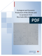 Bio-Silicates From Rice Hulls or RHA