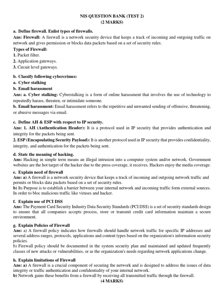 Nis - CT 2 QB PDF | PDF